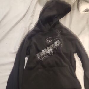 Puma Black Hoodie Sweatshirt